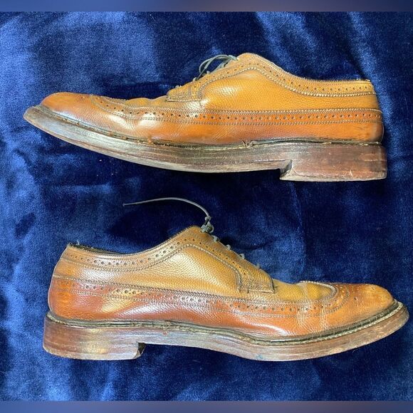 Florsheim Imperial 626873 V Cleat Wingtip, Men’s Size 11 - Picture 3 of 11